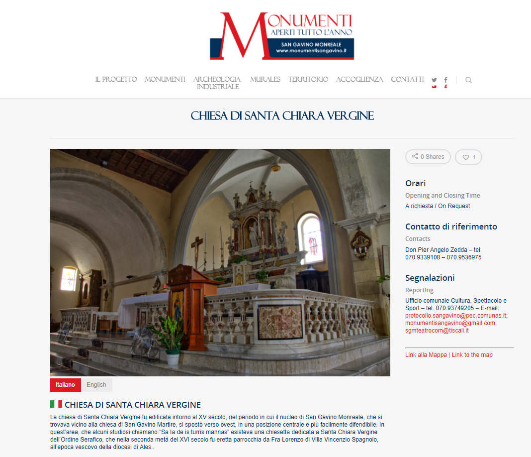 Monumenti Aperti Tutto l'Anno