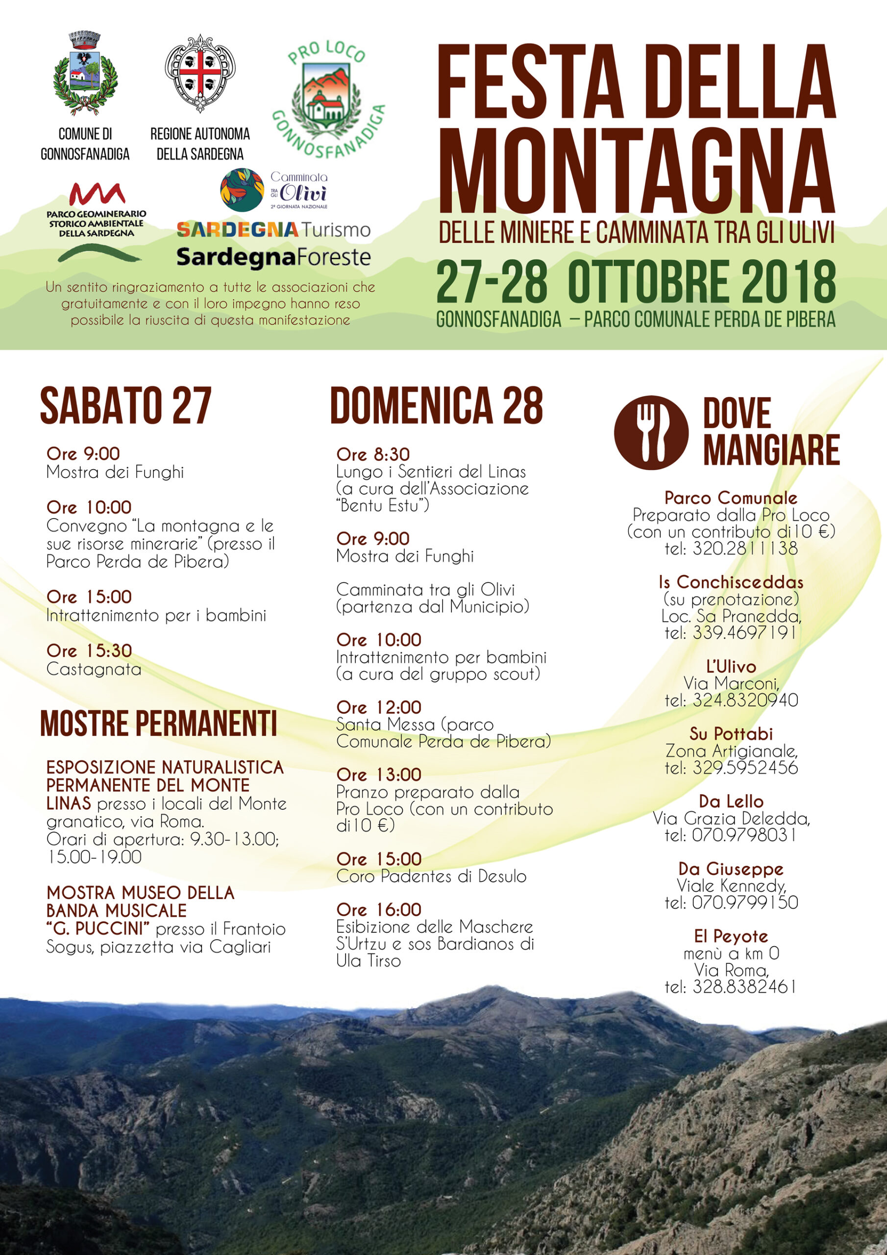 Festa della Montagna Gonnosfanadiga